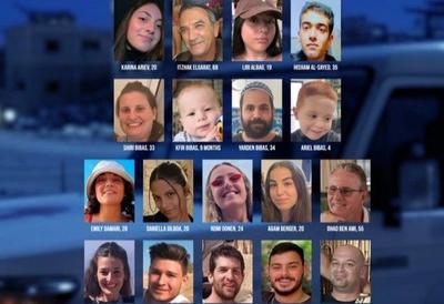 Israel divulga lista com 33 nomes de reféns que serão libertados pelo Hamas