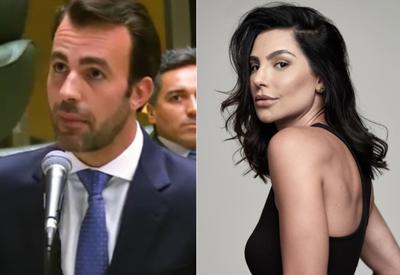 Polícia indicia deputado Lucas Bove por suspeita de violência psicológica contra Cinthia Chagas
