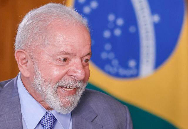 Presidente Luiz Inácio Lula da Silva concede entrevista a Cesar Filho para o novo SBT Brasil. Foto: Ricardo Stuckert / PR