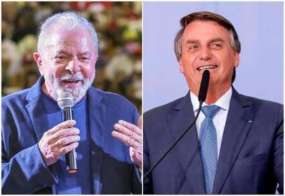 Ipec: Lula tem 48% das intenções de voto e Bolsonaro, 31%