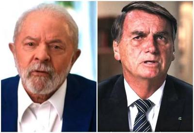Na TV, Lula aposta em antagonismo a Bolsonaro, que adota tom "patriótico"