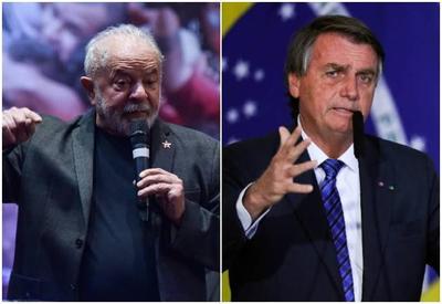 Ipec: Lula tem 46% das intenções de voto e Bolsonaro, 31%