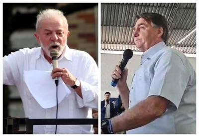 Bolsonaro avança e Lula mantém dianteira nas intenções de voto, diz pesquisa