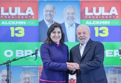 Lula acena à economia em evento com Tebet: "Não será só um partido"
