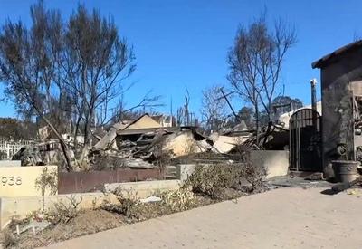 Veja como ficaram as mansões destruídas pelos incêndios em Los Angeles