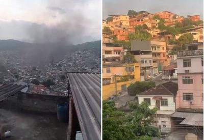Rio: operação do Bope no Complexo da Penha tem tiros e pneus queimados