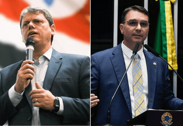 Imagem da notícia: Tarcísio e Flávio querem avançar em negociações sobre Senado e vice em reunião nesta sexta-feira (27)