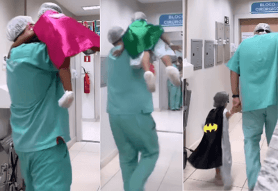 Médico brasileiro transforma cirurgias infantis com fantasias e conquista prêmio internacional