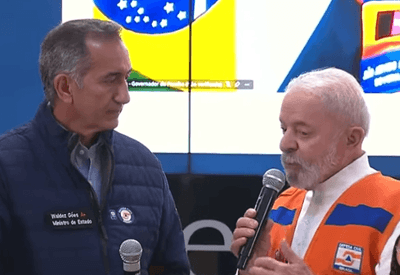 Lula participa de testes de novo sistema de alertas de desastres na região Nordeste