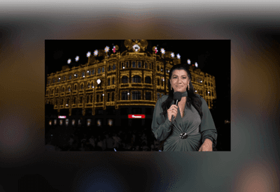 SBT leva a magia do Natal às telas com espetáculo Especial Palácio Avenida, em Curitiba