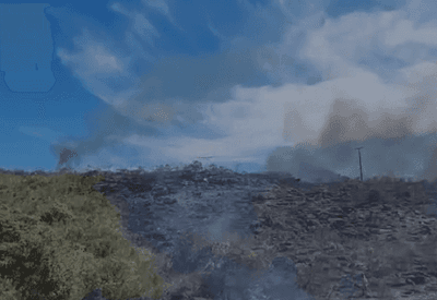 Incêndio atinge Chapada Diamantina, na Bahia