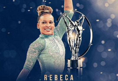 Rebeca Andrade é premiada no 'Oscar' dos esportes