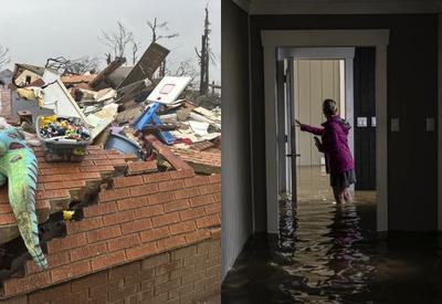 Tempestade nos EUA deixa mortos e milhões de pessoas sob alerta de enchentes