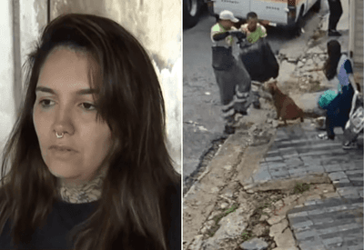 Dona de pitbull que atacou gari se manifesta e diz que cão agiu em defesa da filha