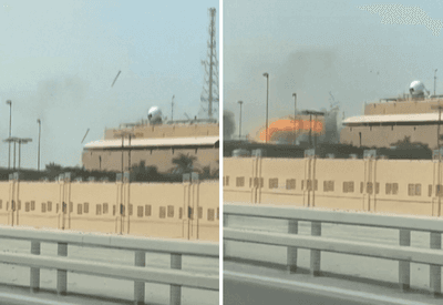 Vídeo flagra queda de míssil perto de base norte-americana no Bahrein  