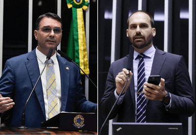 Julgamento no STF: "Processo viciado", diz Flávio Bolsonaro