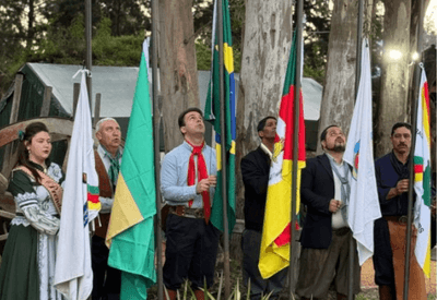 Semana Farroupilha leva tradição gaúcha ao Parque Harmonia em Porto Alegre (RS)