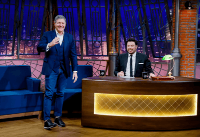 No The Noite, Fábio Villa Verde relembra o sucesso de Vale Tudo e carreira na TV, cinema e teatro