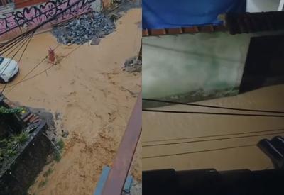 Chuva deixa 346 desalojados em Angra dos Reis, no RJ; prefeitura decreta emergência
