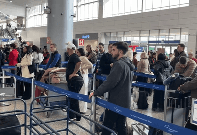 Neblina suspende operações de pousos e decolagens no Aeroporto Salgado Filho (RS)