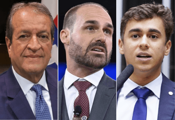 Imagem da notícia: Valdemar vai aos EUA articular armistício entre Nikolas e Eduardo Bolsonaro