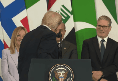 Trump dá "cantada" em primeira-ministra da Itália e a chama de "linda" durante cúpula