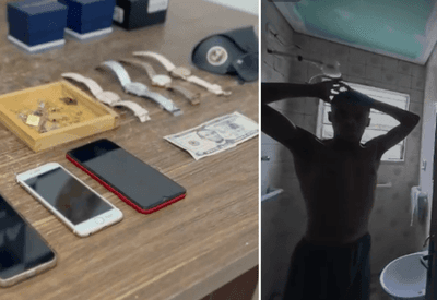 Polícia prende ladrões de casas de alto padrão em SP; criminoso é pego no vaso sanitário 
