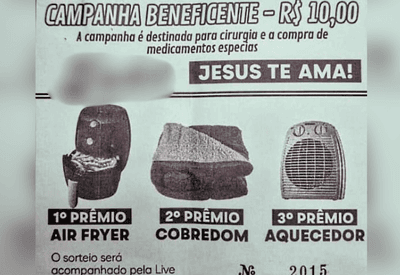  Criminosos usam imagem de criança com paralisia cerebral para aplicar golpes