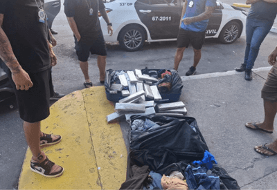 Cinco paraguaios são presos ao transportar drogas para facções do Rio