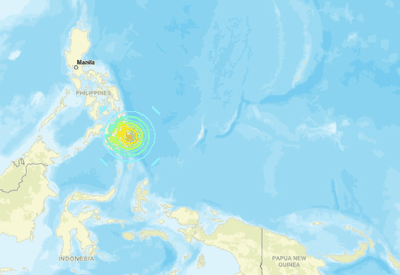 Terremoto de magnitude 7,6 atinge as Filipinas; há risco de tsunami