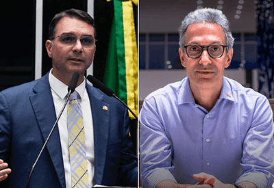 Carlos Bolsonaro alerta Flávio para risco de crescimento de Zema