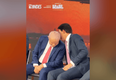 Lula aparece em evento com mancha na cabeça após procedimento dermatológico