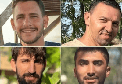Hamas entrega quatro corpos de reféns israelenses mantidos em Gaza