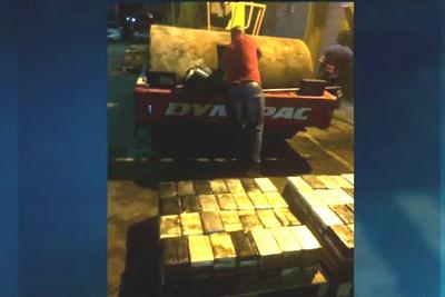 Mais de uma tonelada de cocaína é apreendida no Porto de Santos