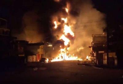 Explosão de caminhão de gasolina já deixa 90 mortos no Haiti