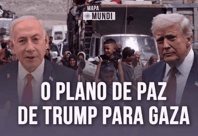 Mapa Mundi: Israel intensifica bombardeios em Gaza enquanto Hamas avalia plano de paz de Trump