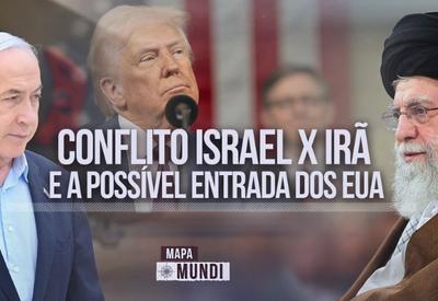 Mapa Mundi: Conflito entre Israel e Irã e o risco de envolvimento dos EUA 
