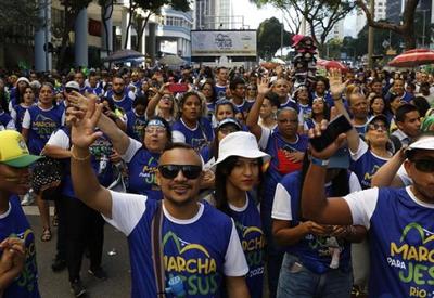 No Rio, Bolsonaro convoca evangélicos a ato do 7 de Setembro