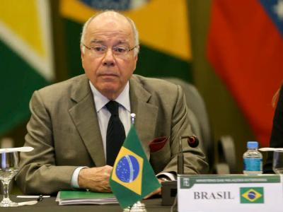 Em meio à crise diplomática, Mauro Vieira encontra embaixador israelense