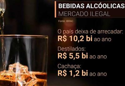 Mercado ilegal de bebidas alcoólicas tira R$10 bilhões dos cofres públicos