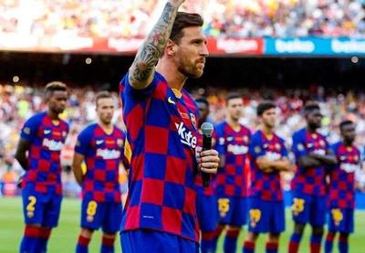 Messi confirma redução de salário e  dispara: "Sempre tivemos noção"
