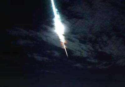 Meteoro ilumina céu do sertão nordestino; veja vídeo