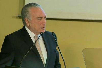 Michel Temer critica ocupação de escolas e universidades