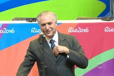 Michel Temer não irá à cerimônia de encerramento da Olimpíada