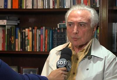 Michel Temer supõe que declaração de Bolsonaro "vai durar por muito tempo"