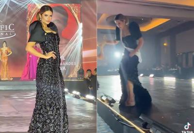 VÍDEO: terremoto nas Filipinas causa tumulto em desfile de moda com Miss Brasil no palco