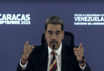 Maduro diz que navios militares americanos e um submarino nuclear "apontam para a Venezuela"