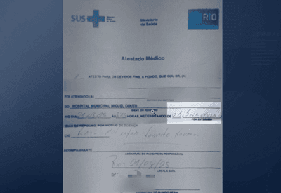 Polícia prende suspeito de chefiar esquema de venda de atestados médicos falsos no Rio