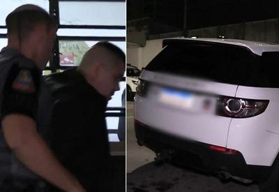 Carro de luxo é abordado e homem é preso com R$ 30 mil em notas falsas