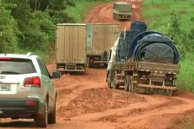 Motoristas enfrentam dificuldades em estradas do Pará 